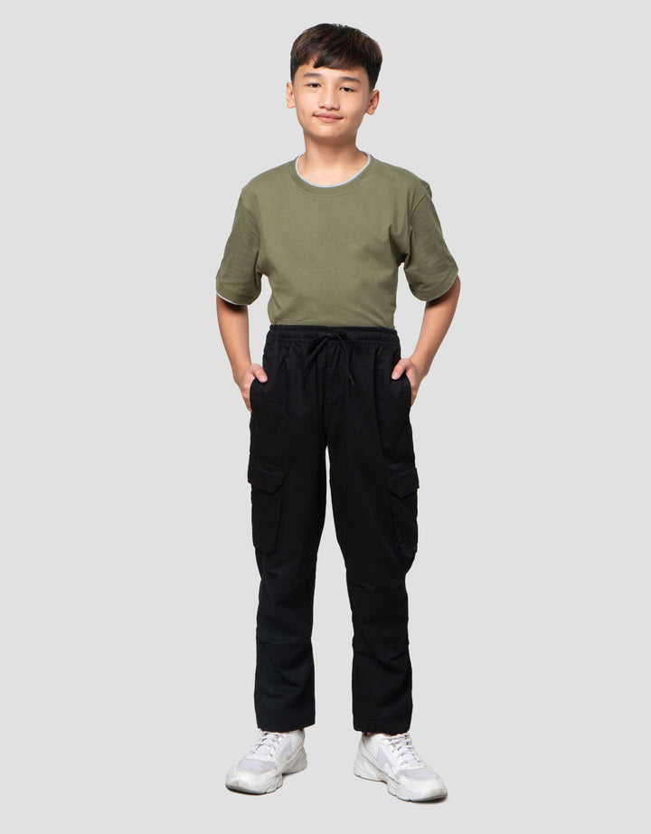 Nevada Woven Non Stretch Regular Celana Cargo Anak Laki-laki