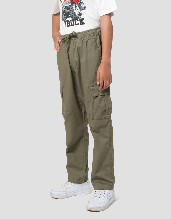 Nevada Elastic Waist Regular Cargo Cargo Anak Laki-laki