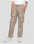 Nevada Woven Elastic Waist Regular Celana Cargo Anak Laki-lakki