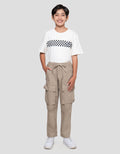 Nevada Woven Elastic Waist Regular Celana Cargo Anak Laki-lakki