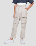 Nevada Woven Elastic Waist Regular Celana Cargo Anak Laki-lakki