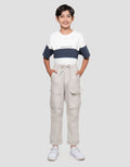 Nevada Woven Elastic Waist Regular Celana Cargo Anak Laki-lakki