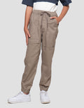 Nevada Woven Elastic Waist Celana Jogger Cargo Anak Laki-laki