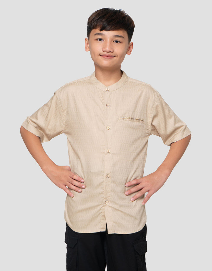 Nevada Casual Solid Kemeja Koko Anak Laki-laki