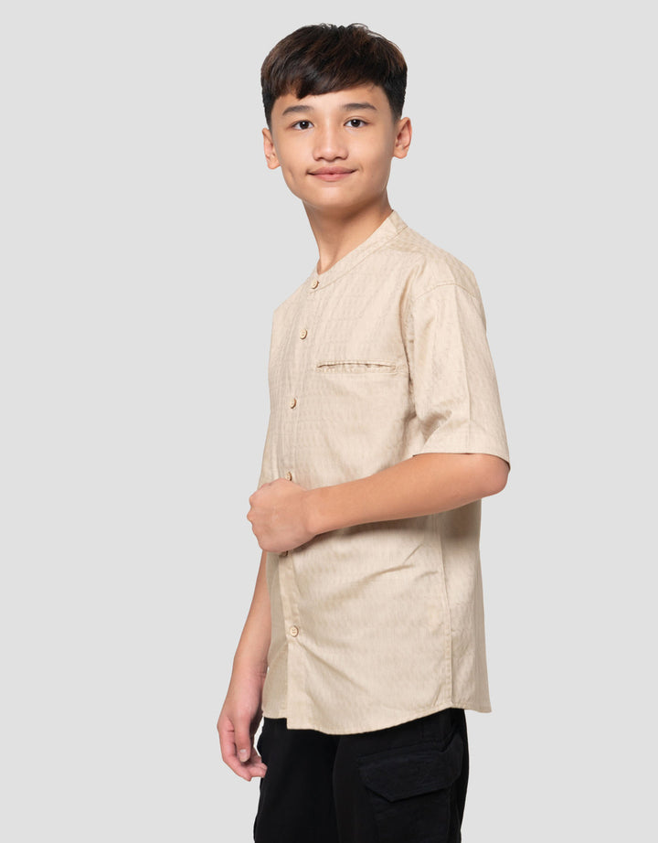 Nevada Casual Solid Kemeja Koko Anak Laki-laki