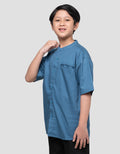 Nevada Casual Solid Kemeja Koko Anak Laki-laki
