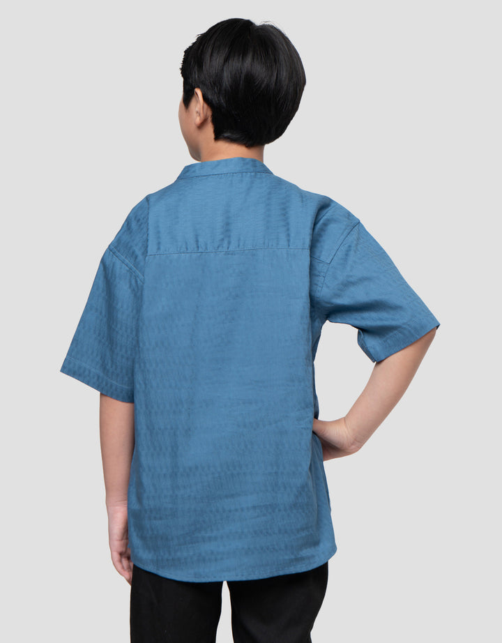 Nevada Casual Solid Kemeja Koko Anak Laki-laki