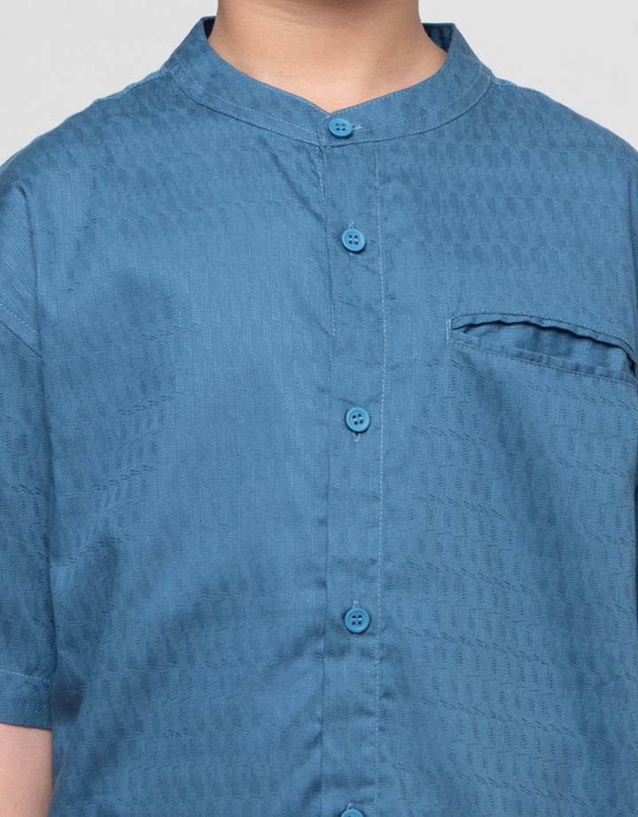 Nevada Casual Solid Kemeja Koko Anak Laki-laki