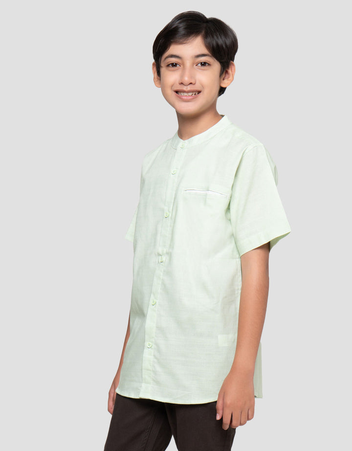 Nevada Pin Stripes With Welt Pocket Kemeja Koko Anak Laki-laki