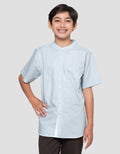 Nevada Pin Stripes With Welt Pocket Kemeja Koko Anak Laki-laki