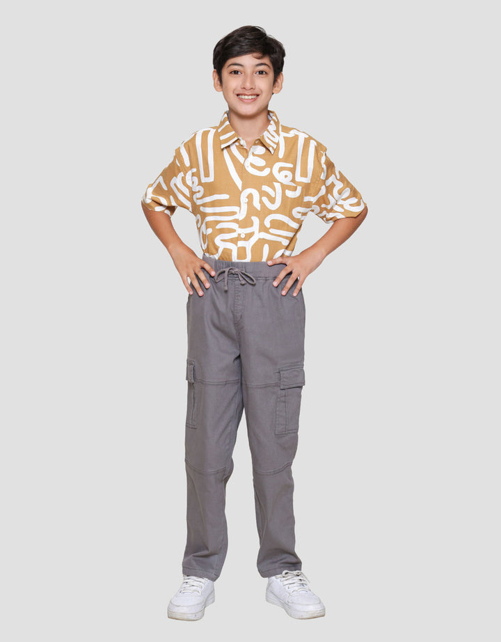 Nevada Stretch Regular Celana Cargo Anak Laki-laki