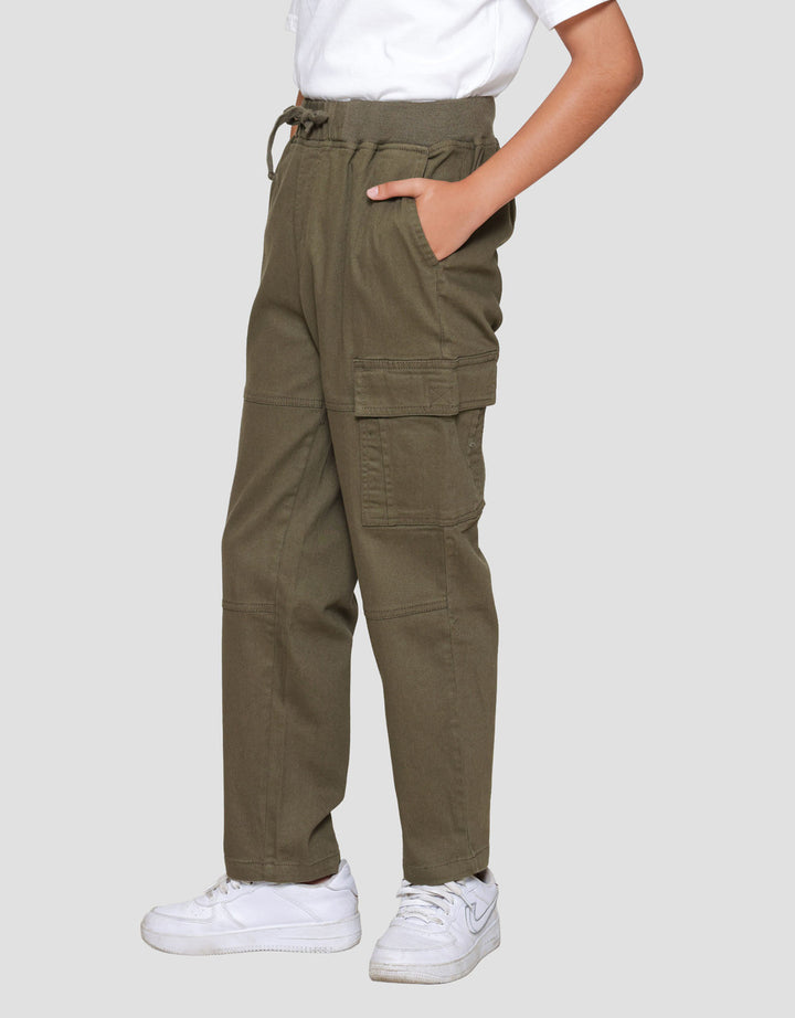 Nevada Stretch Regular Celana Cargo Anak Laki-laki