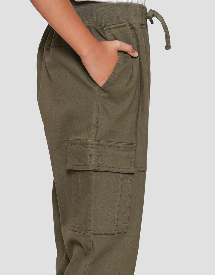 Nevada Stretch Regular Celana Cargo Anak Laki-laki