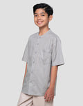 Nevada Casual Solid Pocket Baju Koko Anak Laki-laki