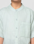 Nevada Solid Texture Kemeja Koko Anak Laki-laki