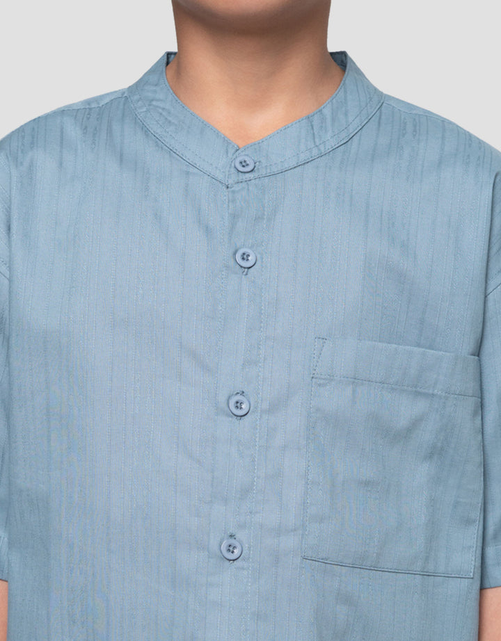 Nevada Casual Solid Dobby Baju Koko Anak Laki-laki