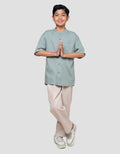 Nevada Casual Solid Dobby Baju Koko Anak Laki-laki