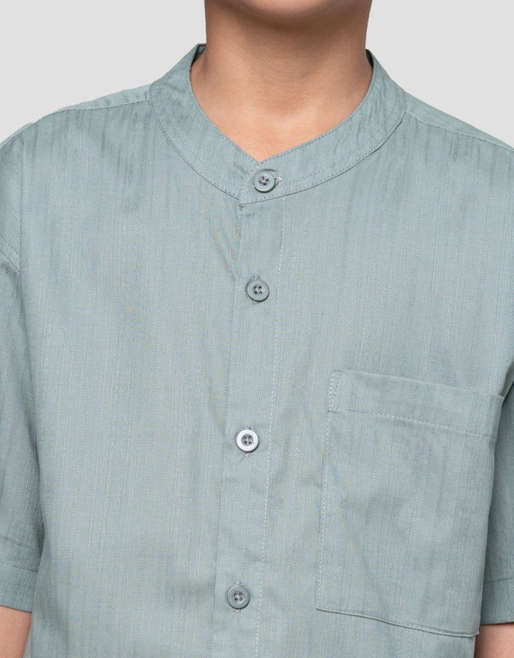 Nevada Casual Solid Dobby Baju Koko Anak Laki-laki