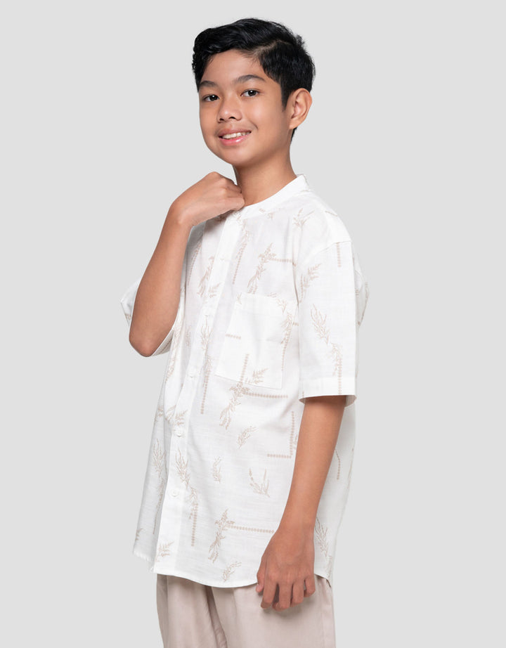 Nevada Casual Full Print With Pocket Baju Koko Anak Laki-laki