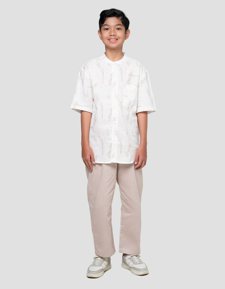 Nevada Casual Full Print With Pocket Baju Koko Anak Laki-laki