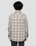 Nevada Checks Plaid Kemeja Anak Laki-laki