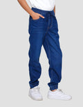 Nevada Non Stretch Celana Jogger Denim Anak Laki-laki