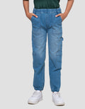 Nevada With Pocket Jogger Denim Anak Laki-laki