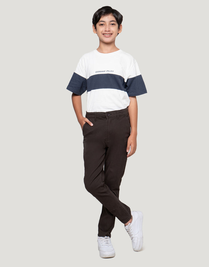 Nevada Woven Stretch Celana Chinos Anak Laki-laki