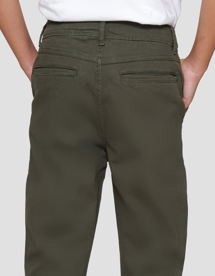 Nevada Woven Stretch Celana Chinos Anak Laki-laki