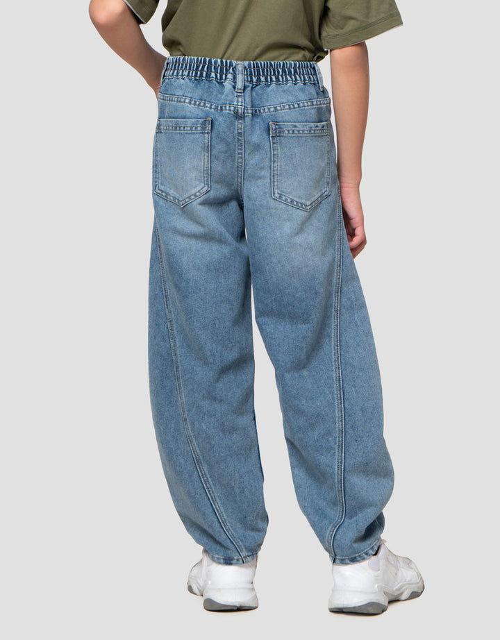 Nevada Barrel Fit Celana Denim Anak Laki-laki