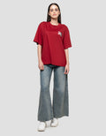 Disney Oversize New Print Mickey Mouse Kaos Oversize Wanita