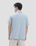 Suko Pattern Sports Shirt Lengan Pendek Kaos Polo Pria