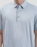 Suko Pattern Sports Shirt Lengan Pendek Kaos Polo Pria
