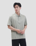 Suko Pattern Sports Shirt Lengan Pendek Kaos Polo Pria