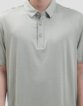 Suko Pattern Sports Shirt Lengan Pendek Kaos Polo Pria