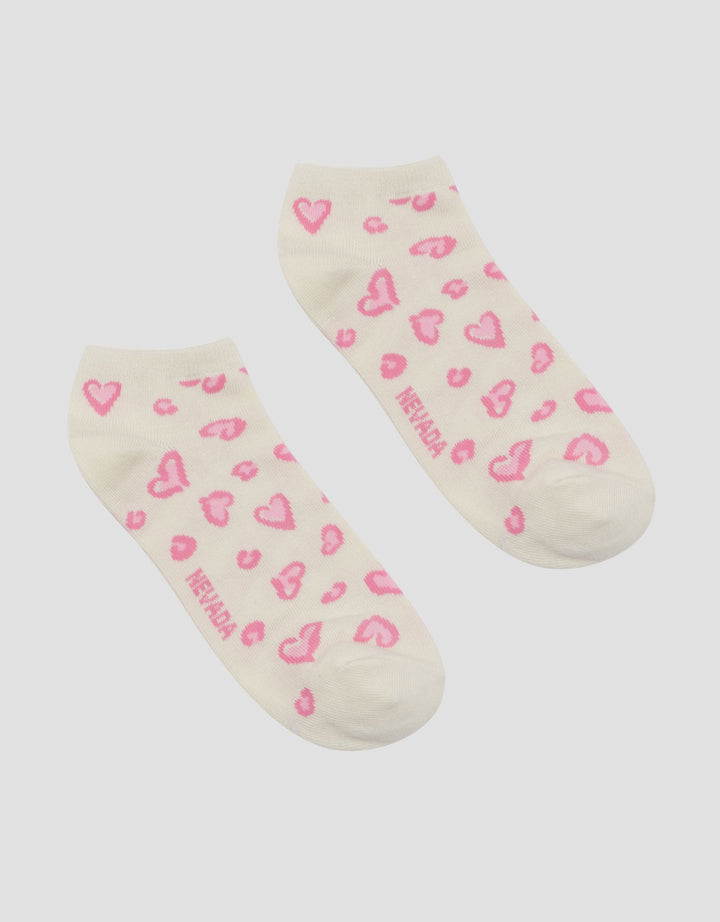 Nevada Ankle Leopard Kaus Kaki Wanita