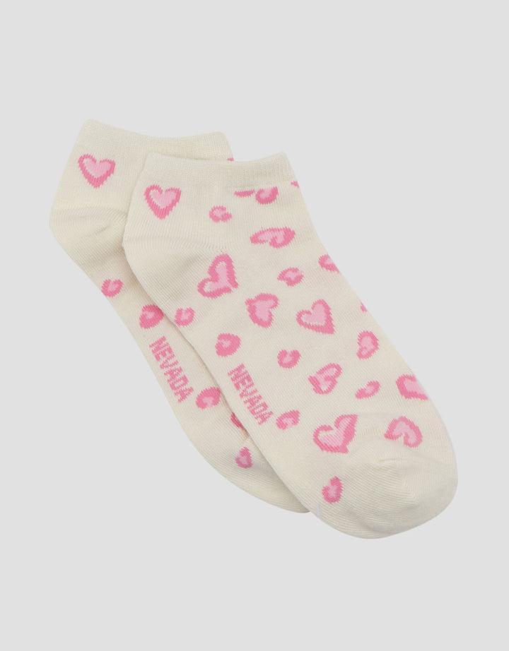 Nevada Ankle Leopard Kaus Kaki Wanita
