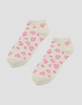 Nevada Ankle Leopard Kaus Kaki Wanita