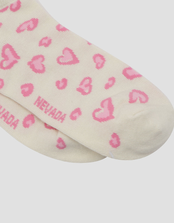 Nevada Ankle Leopard Kaus Kaki Wanita