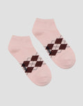 Nevada Ankle Argyle Kaus Kaki Wanita