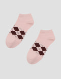 Nevada Ankle Argyle Kaus Kaki Wanita