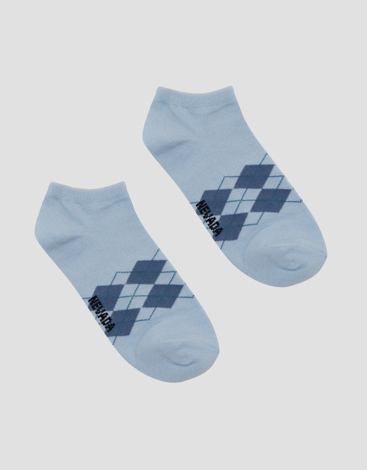 Nevada Ankle Argyle Kaus Kaki Wanita