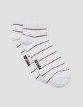 Nevada Ankle Stripe Kaus Kaki Wanita