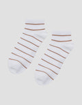 Nevada Ankle Stripe Kaus Kaki Wanita