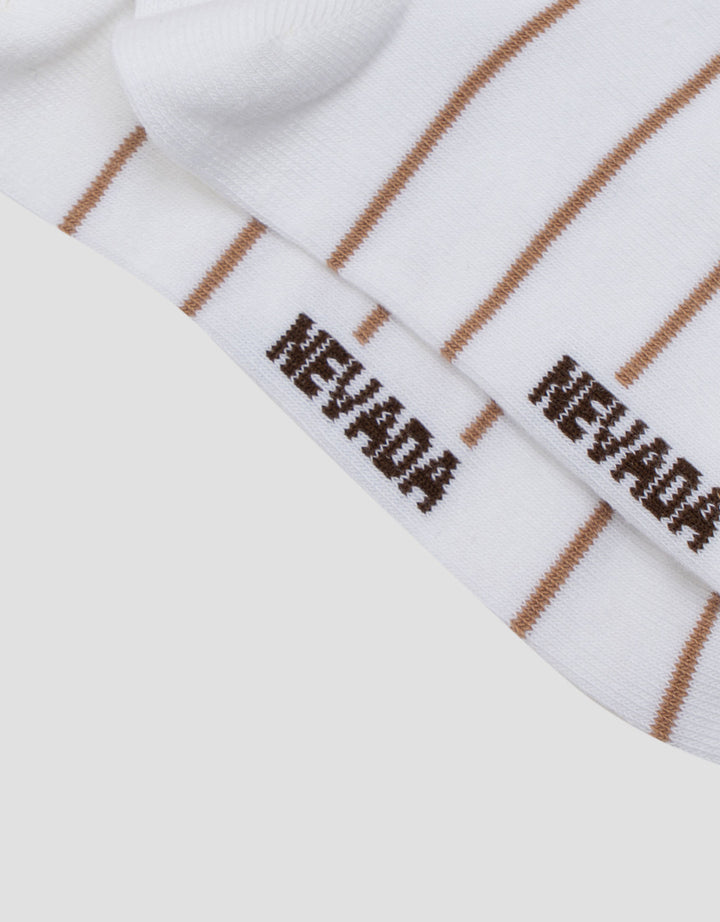 Nevada Ankle Stripe Kaus Kaki Wanita