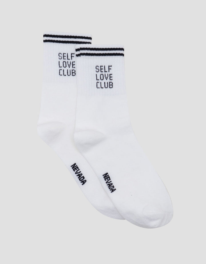 Nevada Quarter Self Love Club Kaus Kaki Wanita