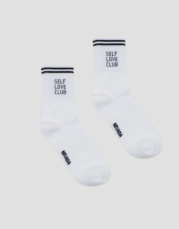 Nevada Quarter Self Love Club Kaus Kaki Wanita