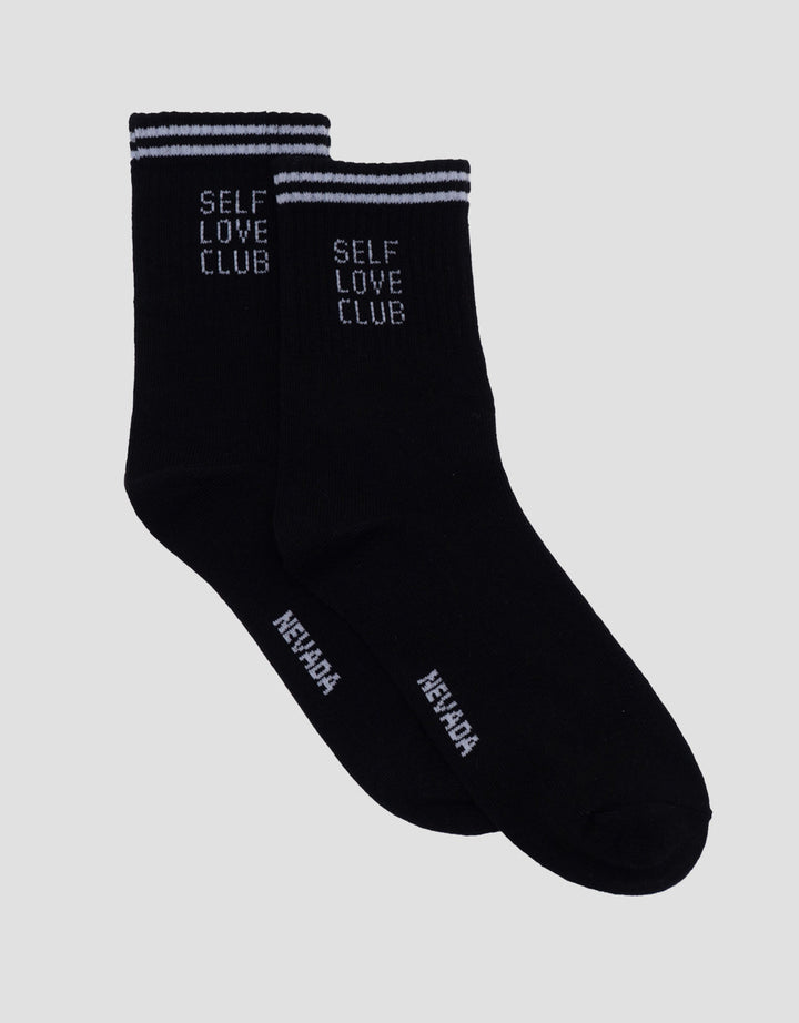 Nevada Quarter Self Love Club Kaus Kaki Wanita