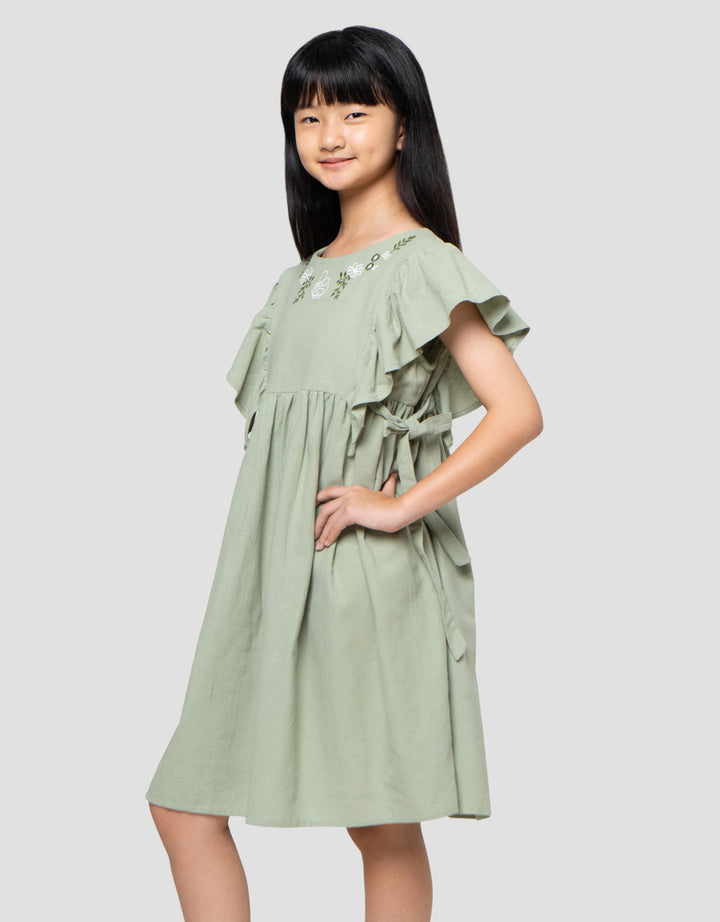 Character Woven Sa My Melody Dress Anak Perempuan