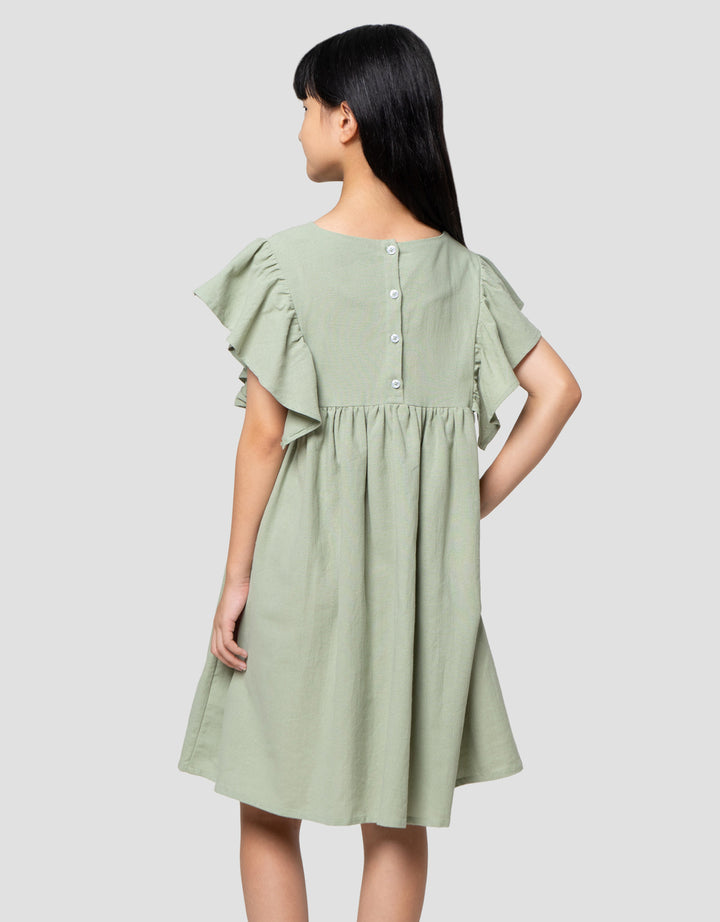 Character Woven Sa My Melody Dress Anak Perempuan